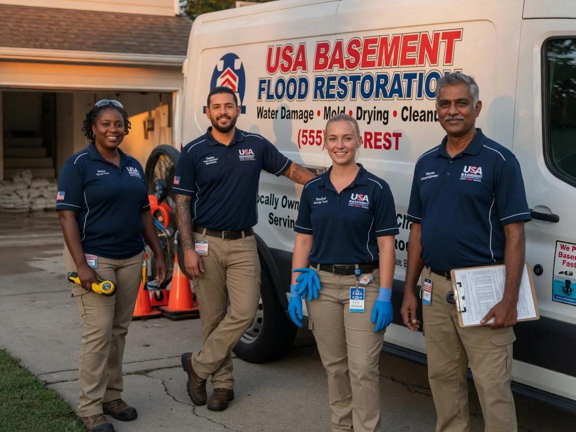 Basement Flood Cleanup company in Rayne, LA